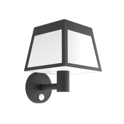 LED-væglampe Altilia, sort, plast, sensor^EGLO Sale