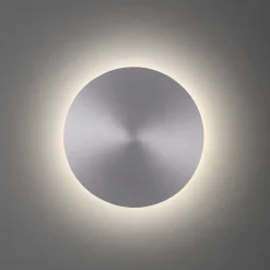 LED-væglampe batteri Puntua Ø 25 cm aluminium^Paul Neuhaus