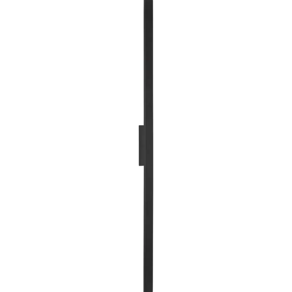 LED-væglampe Demi L, sort, aluminium, højde 144 cm, IP54^Nowodvorski Lighting Clearance