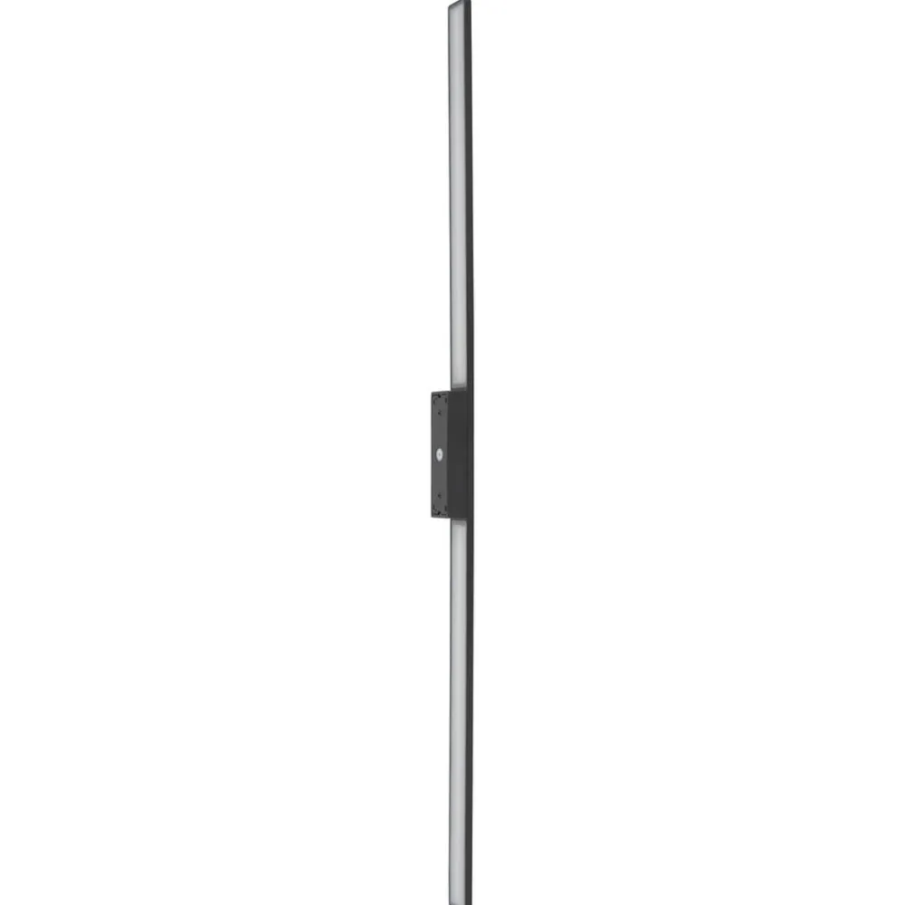 LED-væglampe Demi L, sort, aluminium, højde 144 cm, IP54^Nowodvorski Lighting Clearance