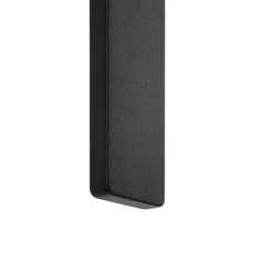 LED-væglampe Demi L, sort, aluminium, højde 144 cm, IP54^Nowodvorski Lighting Clearance