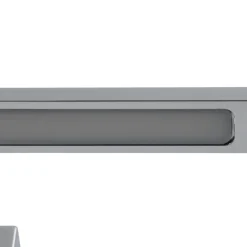 TK Lighting LED-væglampe Gallery kromfarvet metal bredde 41,5 cm IP44