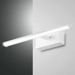 LED-væglampe, hvid, bredde 30 cm^Fabas Luce Online