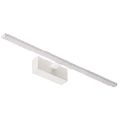 Fabas Luce LED-væglampe, hvid, bredde 50 cm