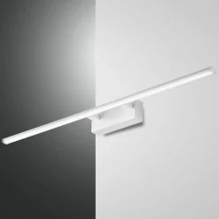 LED-væglampe, hvid, bredde 75 cm^Fabas Luce Clearance