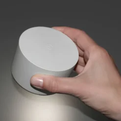 FH Lighting LED-væglampe Magnetics, sølv, CCT, med magnet