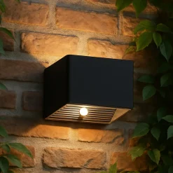 LED-væglampe Magnetics, sort, USB, bevægelsessensor^FH Lighting Sale