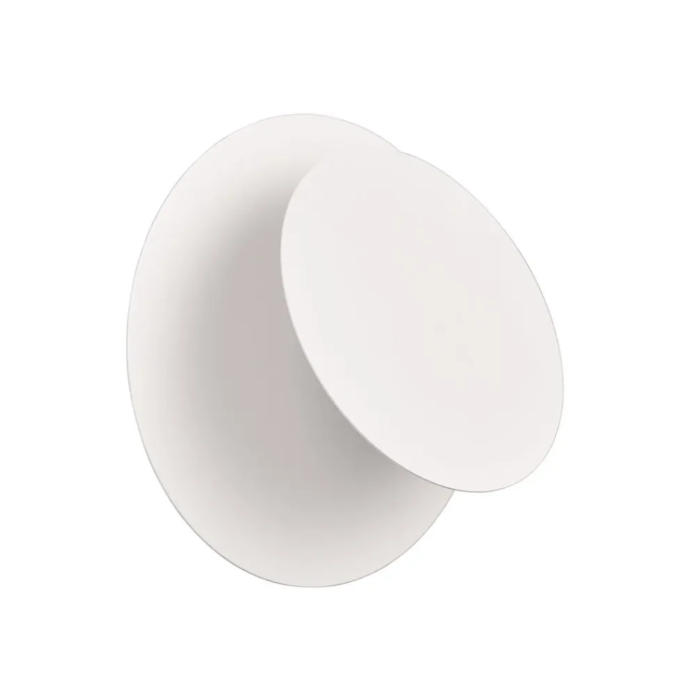 LED-væglampe Mio, rund linse, mat hvid, indirekte^Trio Lighting Discount