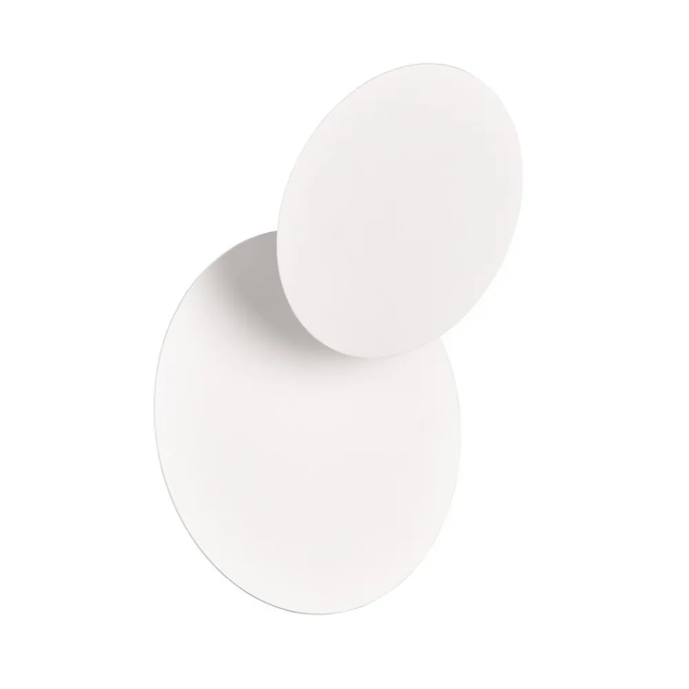 LED-væglampe Mio, rund linse, mat hvid, indirekte^Trio Lighting Discount