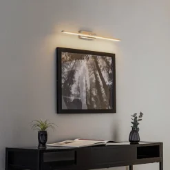MCJ LED-væglampe Miroir 60 cm krom 3000K