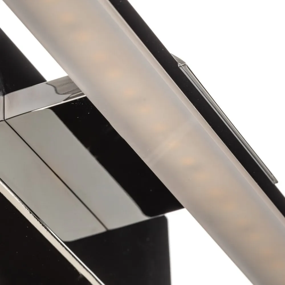 MCJ LED-væglampe Miroir 60 cm krom 3000K