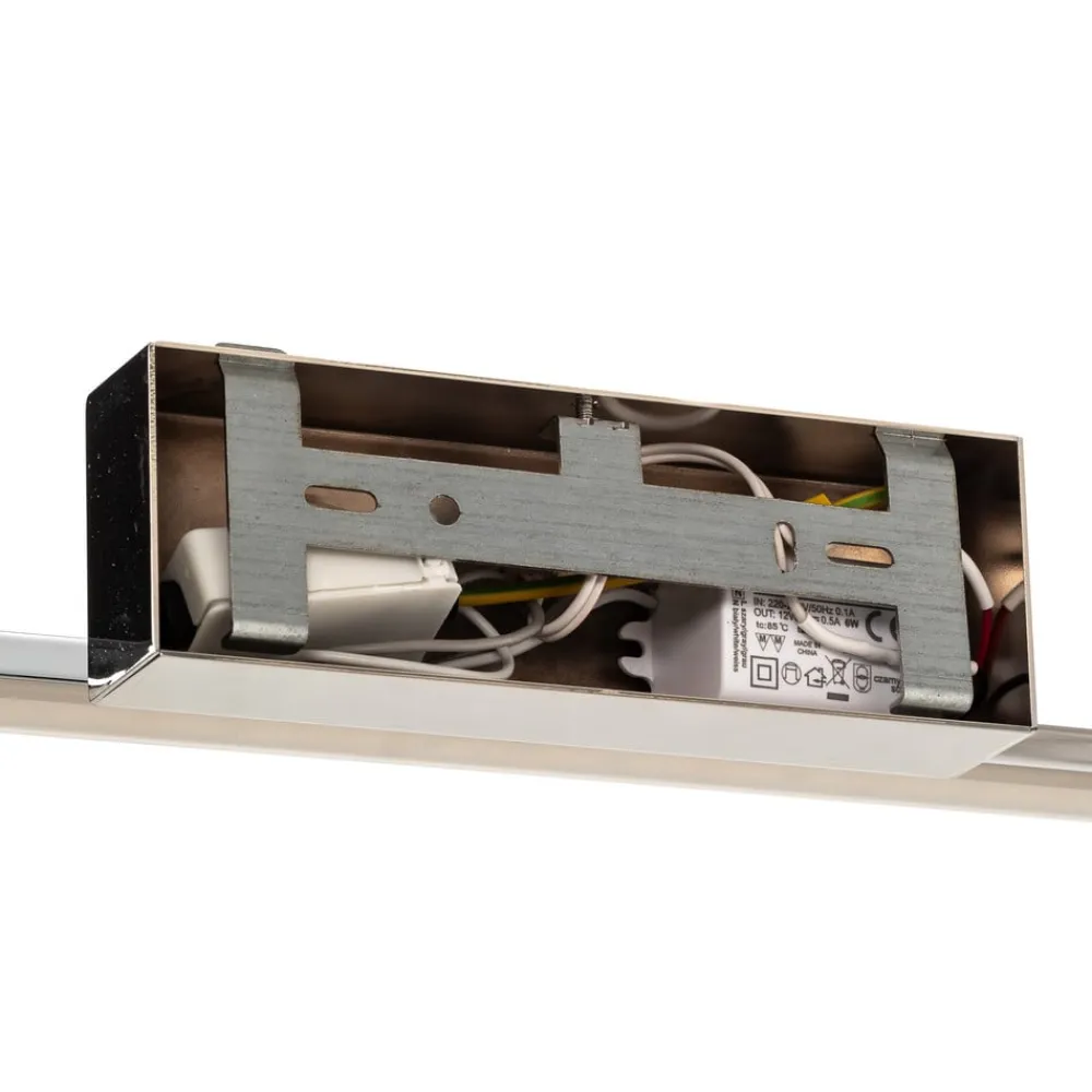 MCJ LED-væglampe Miroir 60 cm krom 3000K