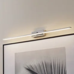 MCJ Væg- Og Spejllamper>LED-væglampe Miroir 80 cm krom 3000K