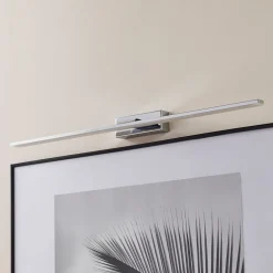 MCJ Væg- Og Spejllamper>LED-væglampe Miroir 80 cm krom 3000K