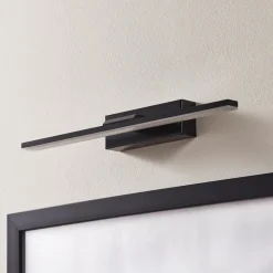 MCJ LED-væglampe Miroir 40 cm sort 4000K