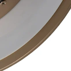 LED-væglampe Orios Plus, guld, Ø 30 cm, stål^Argon Discount