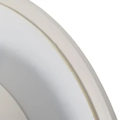 Argon LED-væglampe Orios Plus, sandfarvet, metal, Ø 30 cm