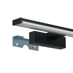 EGLO LED-væglampe Pandella 1, længde 40 cm, sort, aluminium