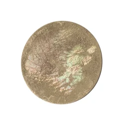 LED-væglampe Ring S, Ø 15 cm, krydsfiner, guldfarvet^Nowodvorski Lighting Online