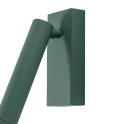 Argon LED-væglampe Rulo, grøn, stål, 3000 K