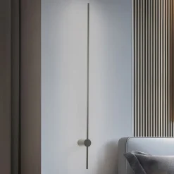 LED-væglampe SABER, olivengrøn, højde 120 cm, metal 4.000 K^Nowodvorski Lighting Outlet