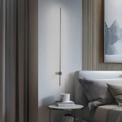 LED-væglampe SABER, olivengrøn, højde 120 cm, metal 4.000 K^Nowodvorski Lighting Outlet