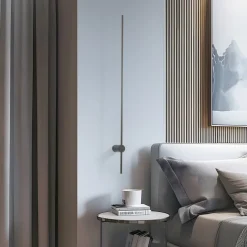 LED-væglampe SABER, olivengrøn, højde 120 cm, metal 4.000 K^Nowodvorski Lighting Outlet