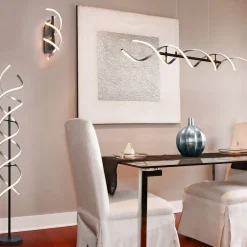 Trio Lighting LED-væglampe Sequence, dæmpbar, CCT, aluminium