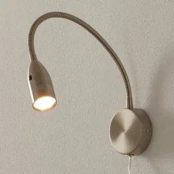 FISCHER & HONSEL LED-væglampe Sten bevægelsesstyring vægbeslag rund