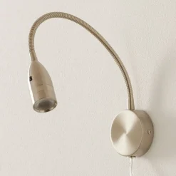 FISCHER & HONSEL LED-væglampe Sten bevægelsesstyring vægbeslag rund