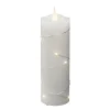 Konstsmide Christmas Dekorationsbelysning|Julepynt>LED-vokslys hvid Lysfarve varm hvid 15,2 cm