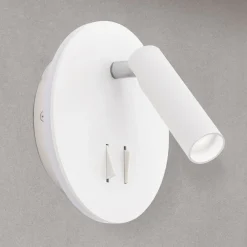 Lenny LED-væglampe med 2 lyskilder, hvid^ORION Online