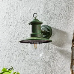 ORION Væglamper>Leonie udendørs væglampe vintagegrøn