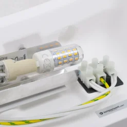 Let buet væglampe Leander, kan males^Lindby