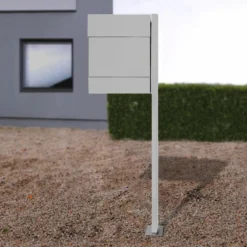 Absolut/ Radius Letterman V brevkasse, avispost, sølv