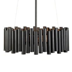 Level hængelampe, sort^Markslöjd Sale