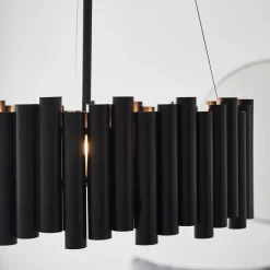 Level hængelampe, sort^Markslöjd Sale