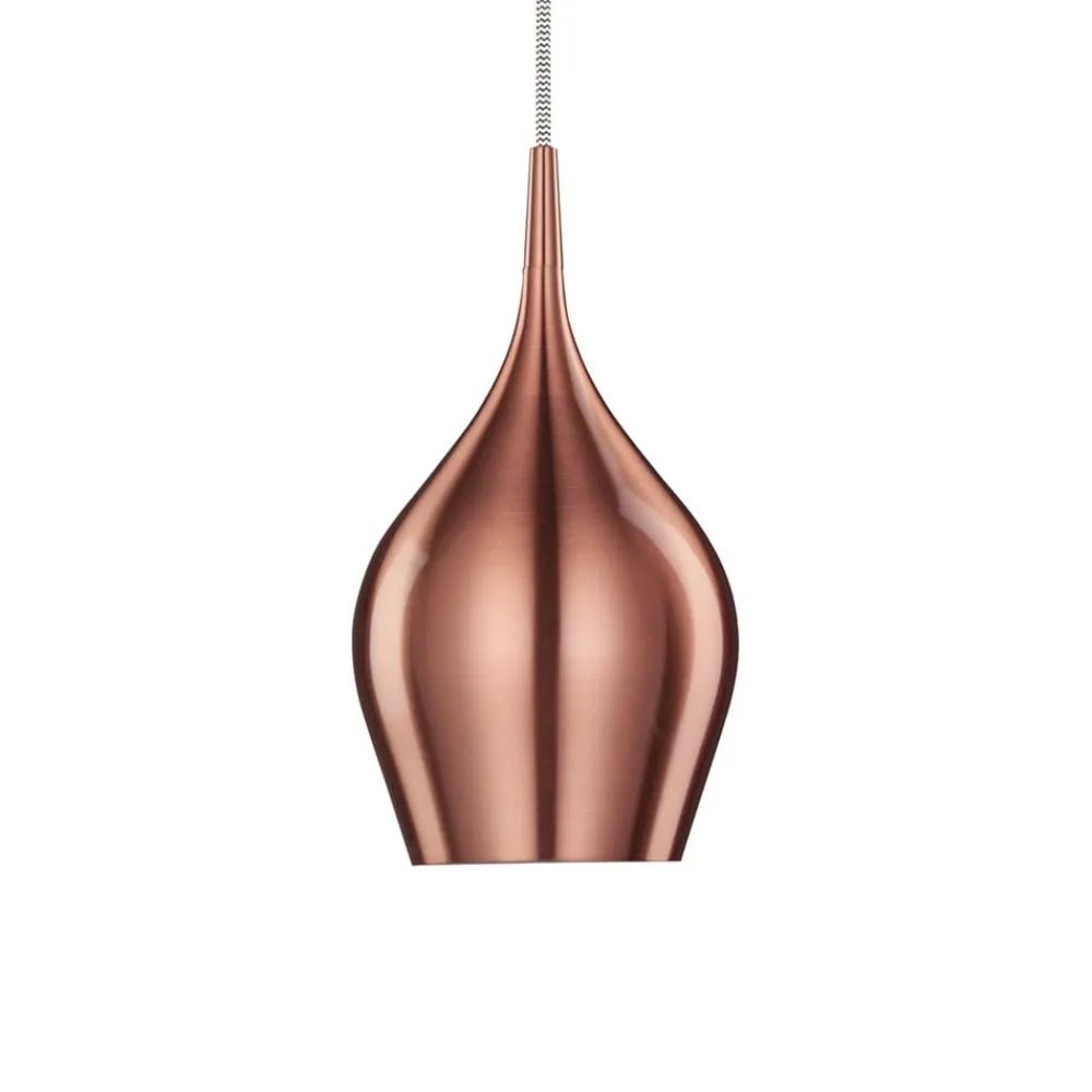 Levende pendel Ø 12 cm, metallic pink^Searchlight Best