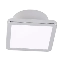 Loftlampe Aqua Uno, 11 x 11 cm, krom, IP44^LIGHTME New