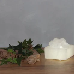 Wagner Life Dekorationsbelysning|Bordlamper>Lille LED-saltkrystalskål Petite