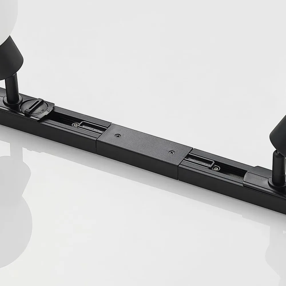 Lindby Skinnesystem>1 lyskilde skinnesystem Linaro, E14, 4 lyskilder, sort