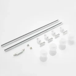 Lindby 1 lyskilde skinnesystem Linaro, E14, 4 lyskilder, hvid