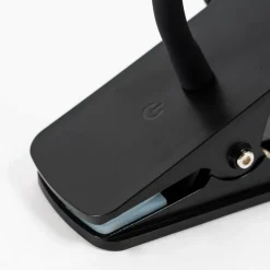 Ailina LED-bordlampe, klemmefod, sort^Lindby Best