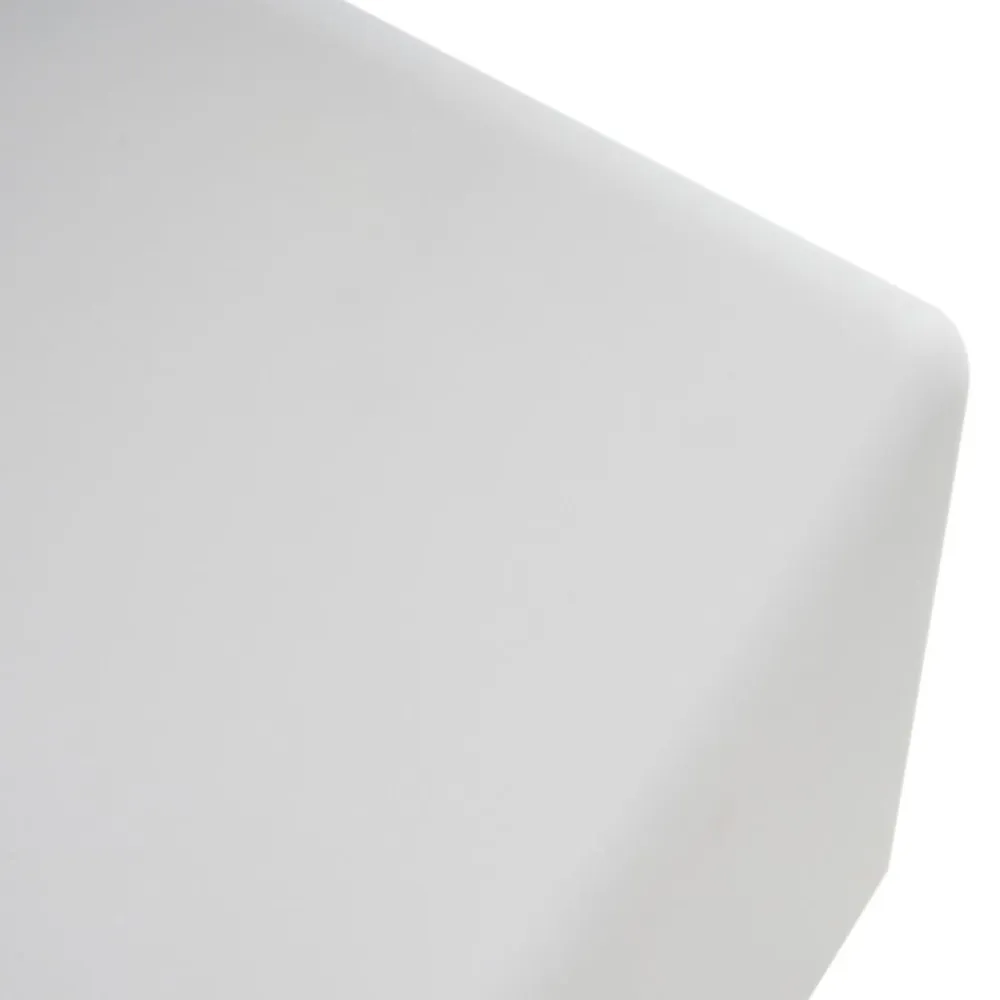 Akku-LED-udendørslampe Cubara, RGB, terning, plast^Lindby Outlet