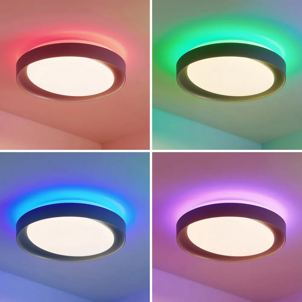Lindby Loftlamper>Alyano LED-loftlampe, RGB, CCT, kan dæmpes