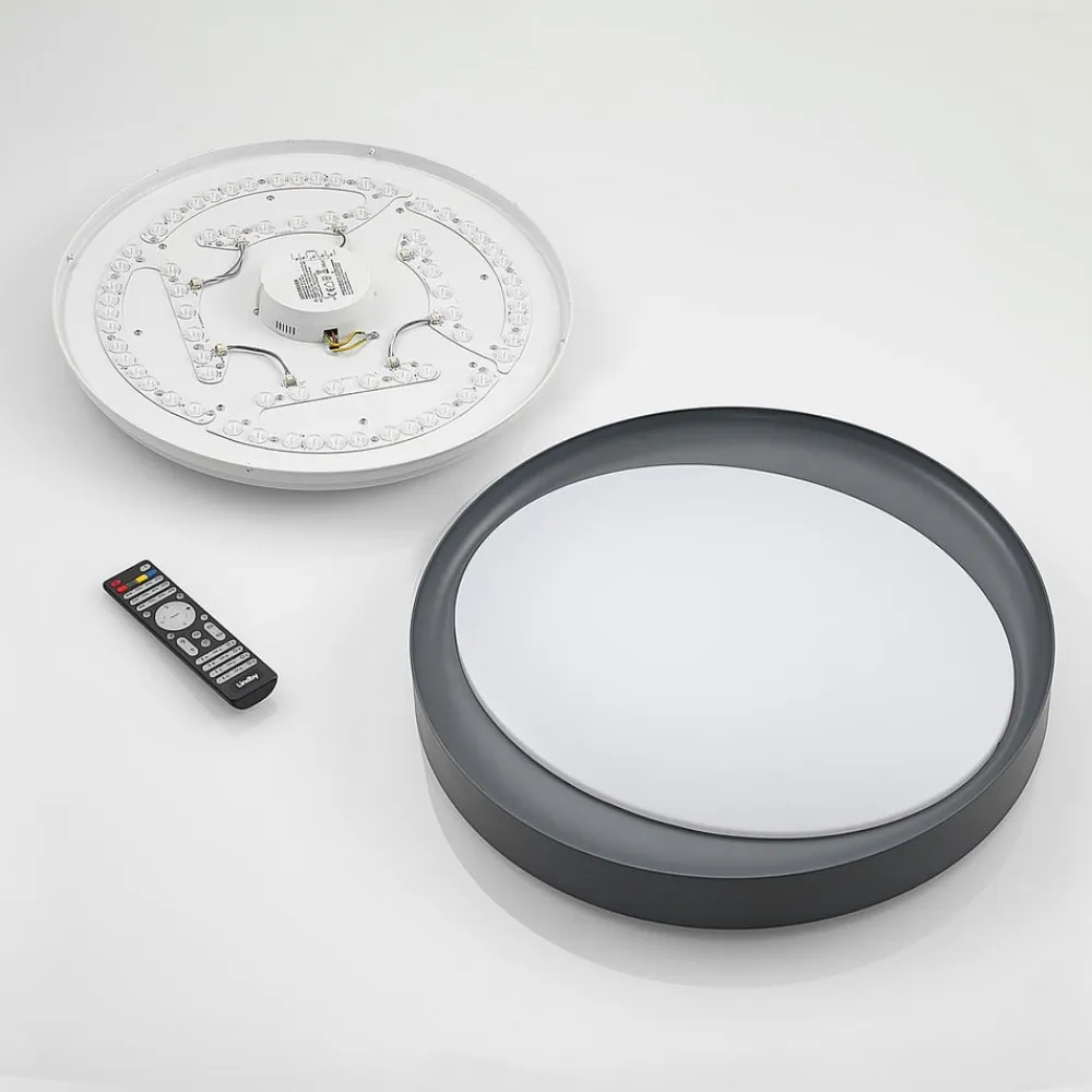 Lindby Loftlamper>Alyano LED-loftlampe, RGB, CCT, kan dæmpes