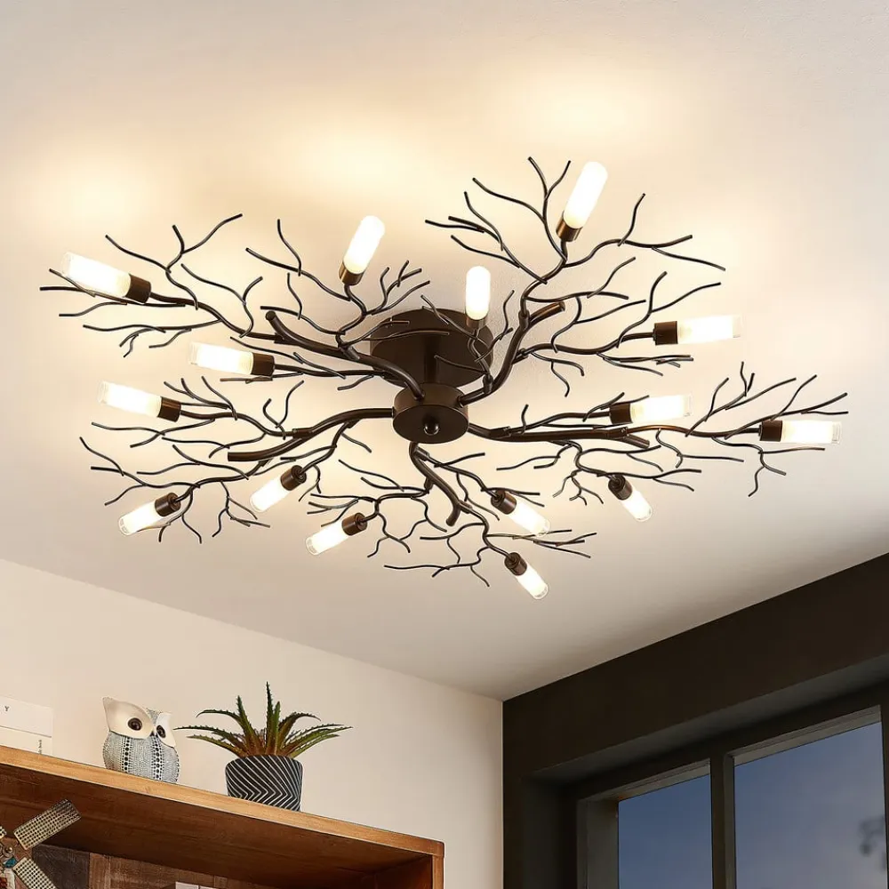 Lindby Bigna loftlampe, 15 lyskilder