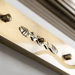 billedvægslampe Joely, 73 cm, messing, metal, E14^Lindby Outlet