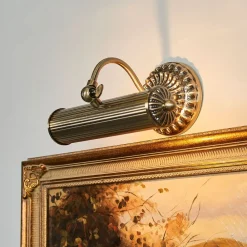 Lindby Gang|Pendellamper>billedvægslampe Joely, 25 cm, messing, metal, E14