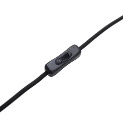 bordlampe Aelith, Ø 40 cm, brun, keramik, E27^Lindby Best